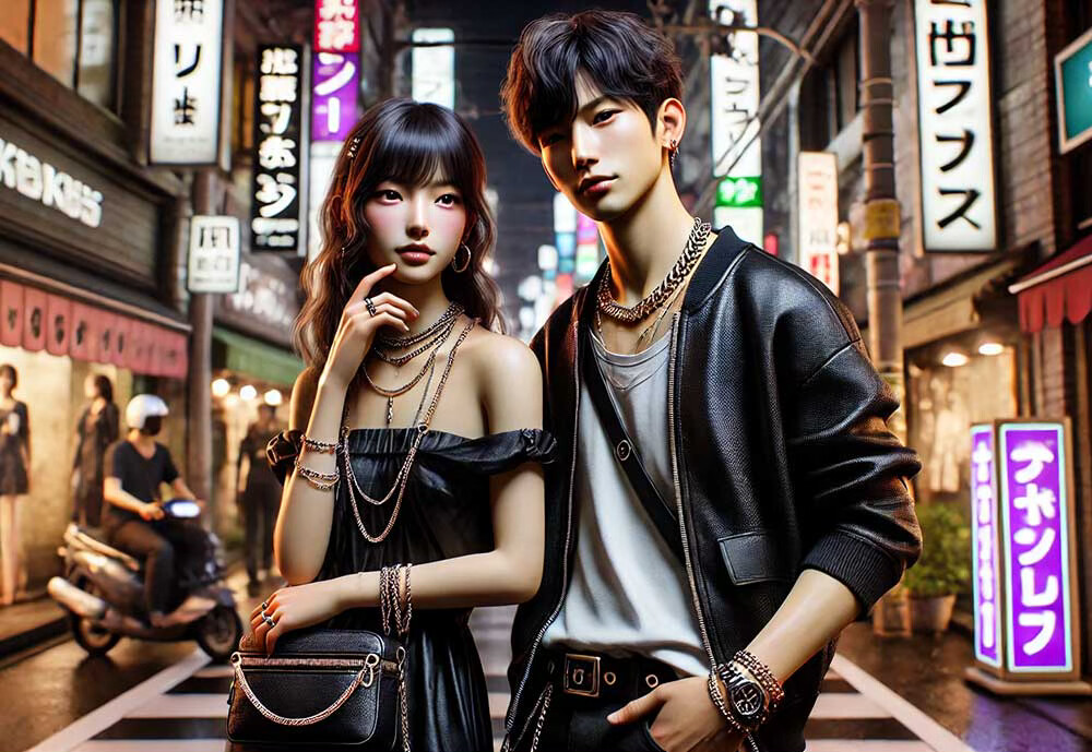 Are Chains Acceptable Fashion in Japan