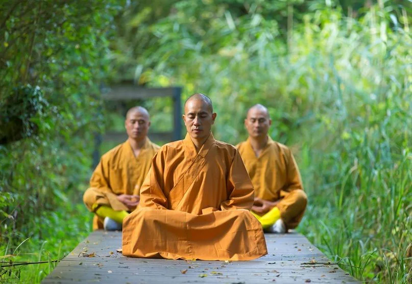 three monks